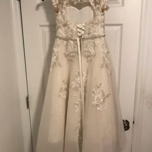 Girls flower girl dress